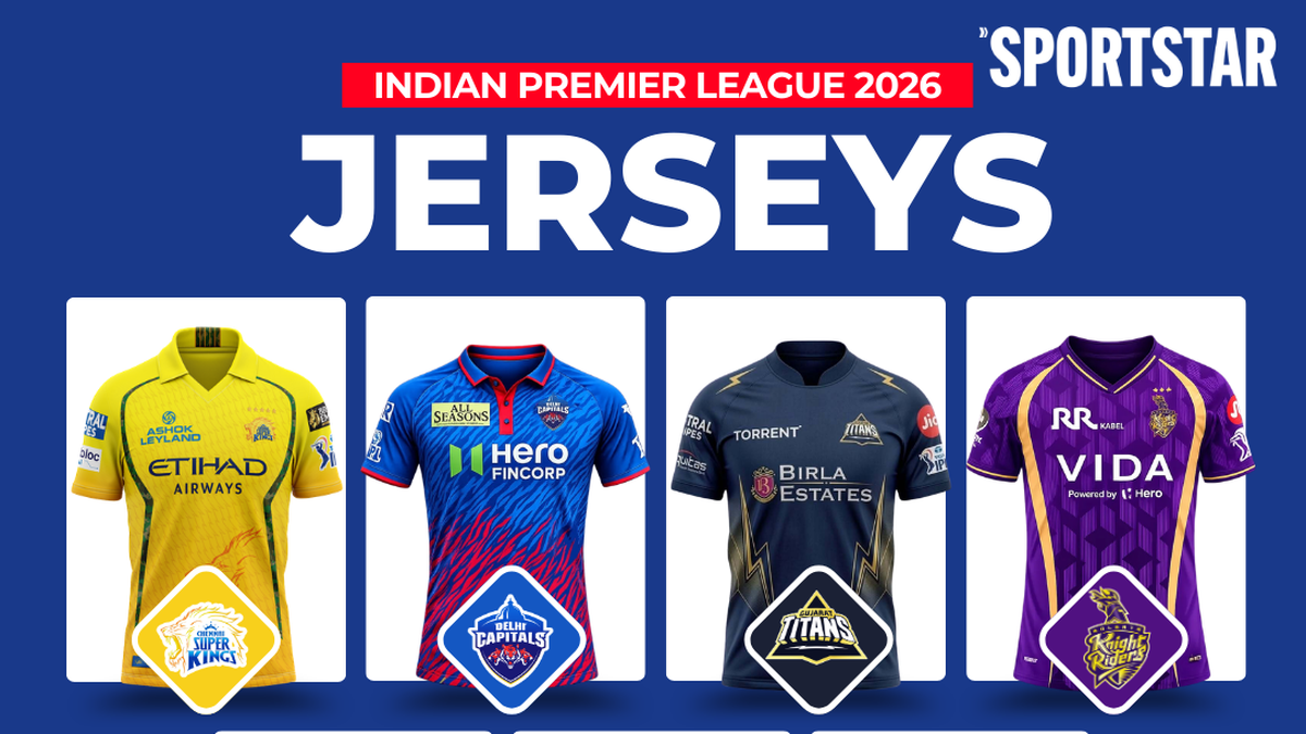 IPL 2026 Jerseys in pictures